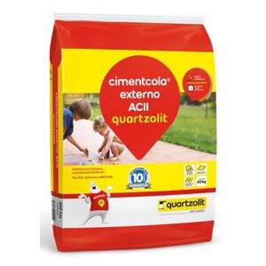 Argamassa ACII Uso Interno e Externo Cimentcola 20kg Cinza Quartzolit Argamassa ACII Uso Interno e Externo Cimentcola 20kg Cinza Quartzolit